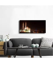 Tablosan Ortaköy Cami Gece Manzarası Fotoğraf Kanvas Tablo - A-16-166
