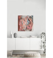 Tablosan Yağlı Boya Avignonlu Kadınlar Pablo Picasso Kanvas Tablo - B-19-056