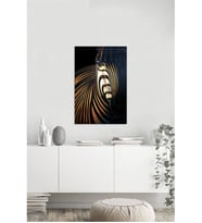 Tablosan Yağlı Boya Zebra Kanvas Tablo - B-15-080