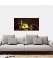 Tablosan Ortaköy Cami Gece Manzarası Fotoğraf Kanvas Tablo - A-16-160