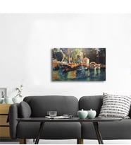 Tablosan Yağlı Boya İstanbul Boğaz Kanvas Tablo - B-16-108