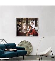 Tablosan Yağlı Boya Kötü Haber James Tissot Kanvas Tablo - B-13-147