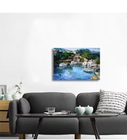 Tablosan Yağlı Boya İstanbul Boğaz Kanvas Tablo - B-16-109
