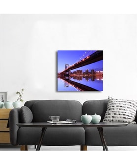 Tablosan Manhattan Köprüsü Fotoğraf Kanvas Tablo - A-27-030