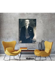 Tablosan  Atatürk Portresi Kanvas Tablo - A-02-114
