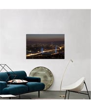 Tablosan Panoramik İstanbul Boğaz Fotoğraf Kanvas Tablo - A-16-037