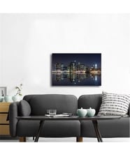 Tablosan Gece Manhattan Fotoğraf Kanvas Tablo - A-27-010