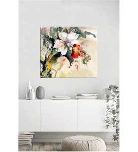 Tablosan Modern Çiçekler Kanvas Tablo - B-03-187