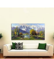 Tablosan Yağlı Boya Manzara  Kanvas Tablo - LS-031