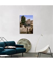 Tablosan Eski İstanbul Sur Kapısı Fotoğraf Kanvas Tablo - A-16-102