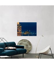 Tablosan Galata Kulesi Gece Fotoğraf Kanvas Tablo - A-16-400