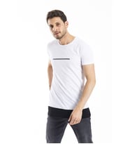 Beyaz Oversize Erkek Tshirt