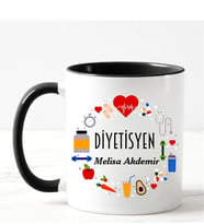 Diyetisyen Kupa Bardağı Siyah