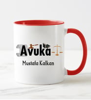 Avukat Kupa Bardağı Kırmızı