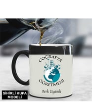 Coğrafya Öğretmeni Kupa Bardağı Sihirli