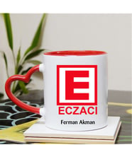 Eczacı Kupa Bardağı Kalpli