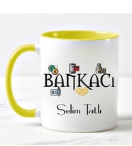 Bankacı Kupa Bardağı Sarı
