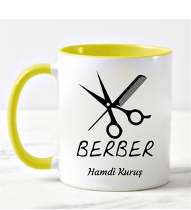 Berber Kupa Bardağı Sarı