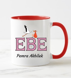 Ebe Kupa Bardağı Kırmızı