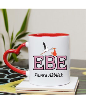 Ebe Kupa Bardağı Kalpli