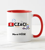 Eczacı Kupa Bardağı Kırmızı