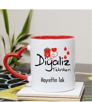 Diyaliz Teknikeri Kupa Bardağı Kalpli