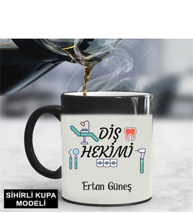 Diş Hekimi Kupa Bardağı Sihirli
