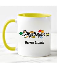Diyetisyen Kupa Bardağı Sarı