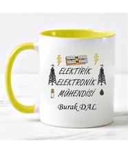 Elektirik Elektronik Mühendisi Kupa Bardağı Sarı