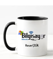 Bilgisayar Mühendisi Kupa Bardağı Siyah
