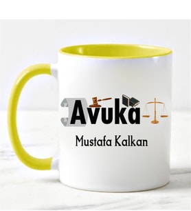 Avukat Kupa Bardağı Sarı