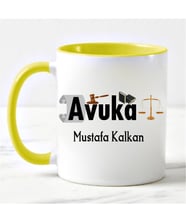 Avukat Kupa Bardağı Sarı