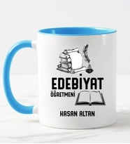 Edebiyat Öğretmeni Kupa Bardağı Siyah