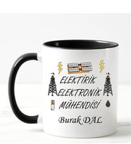 Elektirik Elektronik Mühendisi Kupa Bardağı Siyah