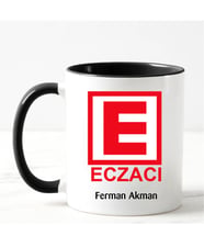Eczacı Kupa Bardağı Siyah