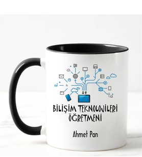 Bilişim Teknolojileri Kupa Bardağı Siyah