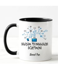 Bilişim Teknolojileri Kupa Bardağı Siyah