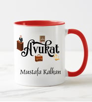 Avukat Kupa Bardağı Kırmızı