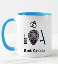 Bekçi Kupa Bardağı Mavi