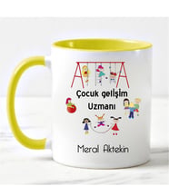 Çocuk Gelişimi Ve Eğitimi Öğretmeni Kupa Bardağı Sarı