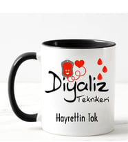 Diyaliz Teknikeri Kupa Bardağı Siyah