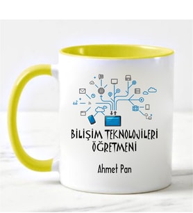 Bilişim Teknolojileri Kupa Bardağı Sarı