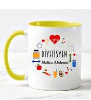 Diyetisyen Kupa Bardağı Sarı
