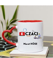 Eczacı Kupa Bardağı Kalpli