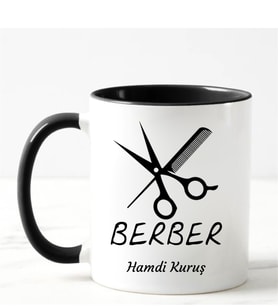 Berber Kupa Bardağı Siyah