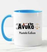 Avukat Kupa Bardağı Mavi