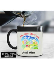 Ana Sınıfı Öğretmeni Kupa Bardağı Sihirli