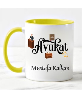 Avukat Kupa Bardağı Sarı