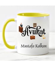 Avukat Kupa Bardağı Sarı