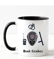 Bekçi Kupa Bardağı Siyah